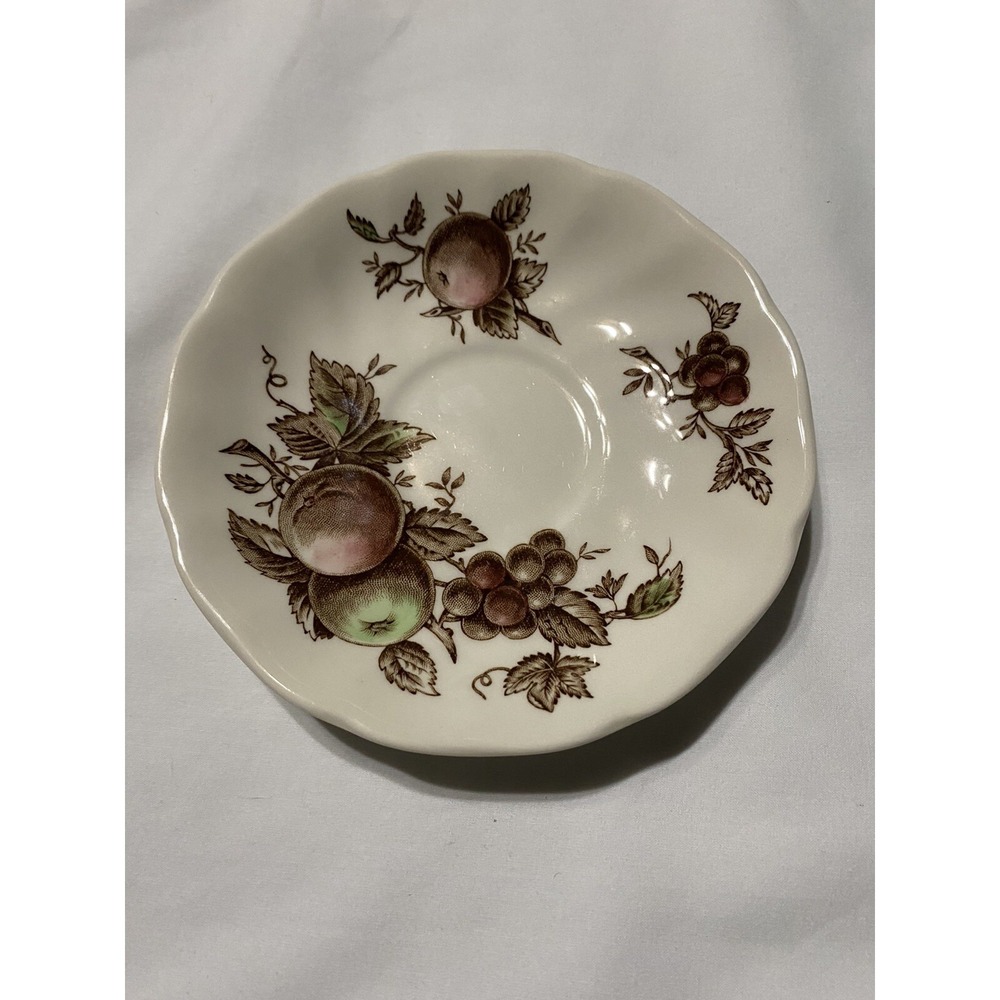 Johnson‎ Brothers UK HARVEST TIME Brown Multicolor Saucer